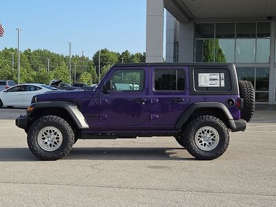 2026 Jeep Wrangler — rear three-quarter view