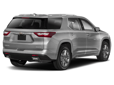 2021 Chevrolet Traverse — rear three-quarter view