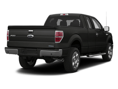 2013 Ford F-150 — rear three-quarter view