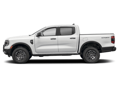 2024 Ford Ranger — rear three-quarter view
