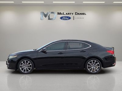 2015 Acura TLX — rear three-quarter view