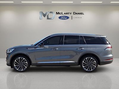 2023 Lincoln Aviator — rear three-quarter view