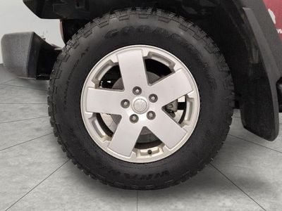 2012 Jeep Wrangler — rear three-quarter view