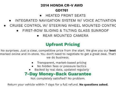 2014 Honda CR-V — side profile view