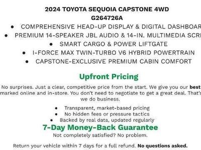 2024 Toyota Sequoia — side profile view