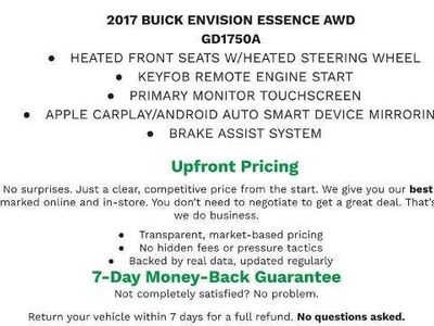 2017 Buick Envision — side profile view