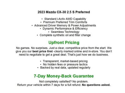 2023 Mazda Mazda CX-30 — side profile view