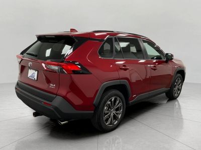 2025 Toyota RAV4 — rear three-quarter view