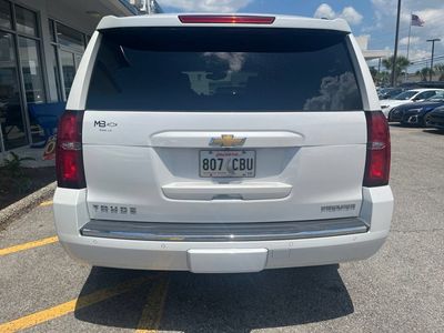 2019 Chevrolet Tahoe — rear three-quarter view
