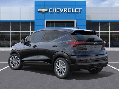 2027 Chevrolet Bolt — rear three-quarter view