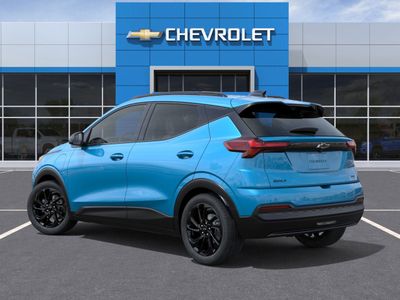2027 Chevrolet Bolt — rear three-quarter view