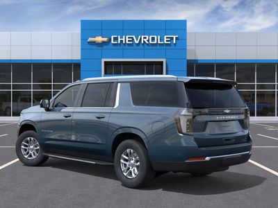 2026 Chevrolet Suburban — rear three-quarter view
