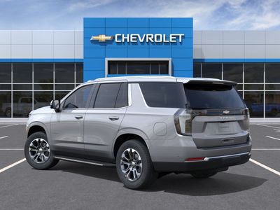 2026 Chevrolet Tahoe — rear three-quarter view