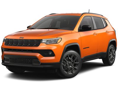 2026 Jeep Compass Latitude Altitude in Joose Exterior Paint — front three-quarter view