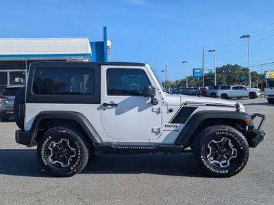 2018 Jeep Wrangler JK — rear three-quarter view