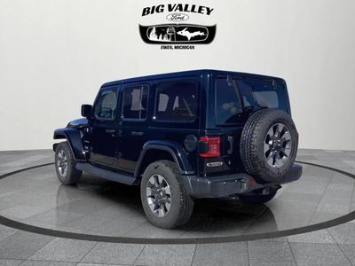 2018 Jeep Wrangler Unlimited — rear three-quarter view