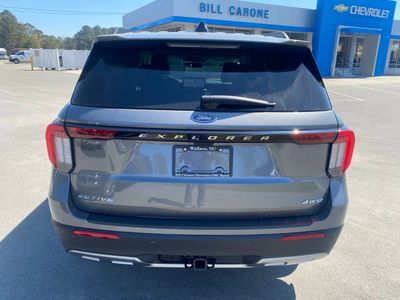 2026 Ford Explorer — rear three-quarter view