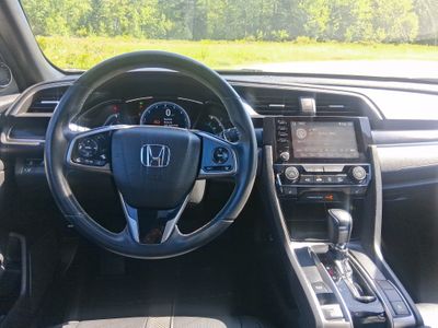 2020 Honda Civic Hatchback — rear three-quarter view
