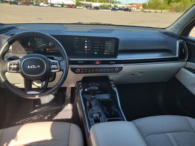 2024 Kia Sorento — rear three-quarter view