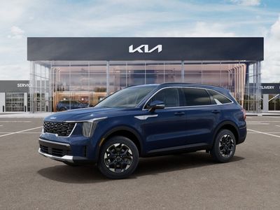 2026 Kia Sorento — rear three-quarter view