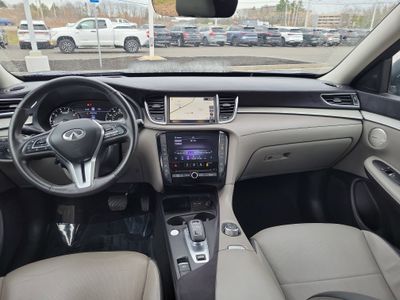 2023 INFINITI QX50 — rear three-quarter view