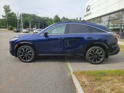 2027 INFINITI QX65 — side profile view