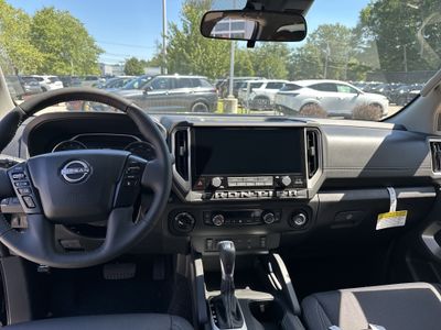 2026 Nissan Frontier — rear three-quarter view