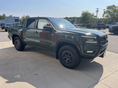 2026 Nissan Frontier — rear three-quarter view