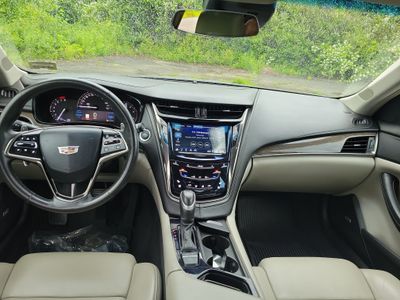 2018 Cadillac CTS — rear three-quarter view