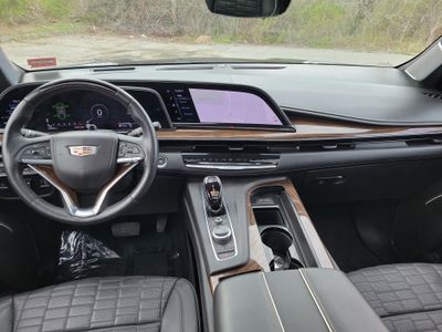 2023 Cadillac Escalade ESV — rear three-quarter view