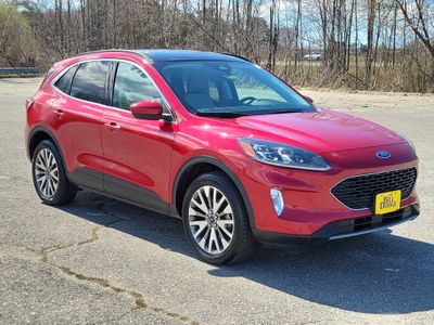 2022 Ford Escape — rear three-quarter view