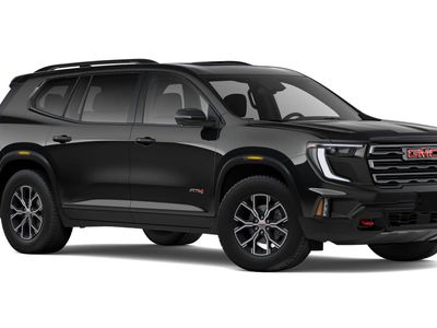 2026 GMC Acadia — interior view