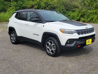 2022 Jeep Compass — rear three-quarter view