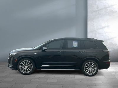 2021 Cadillac XT6 — rear three-quarter view