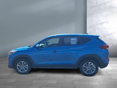 2018 Hyundai Tucson — rear three-quarter view