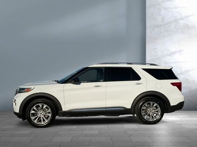 2024 Ford Explorer — rear three-quarter view