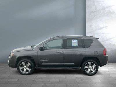 2016 Jeep Compass — rear three-quarter view