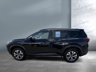 2023 Nissan Rogue — rear three-quarter view