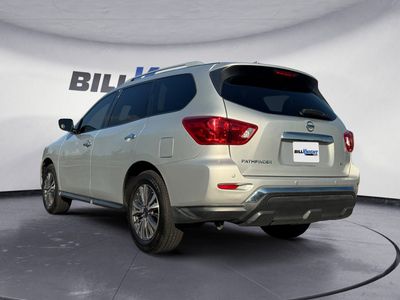 2020 Nissan Pathfinder — rear three-quarter view