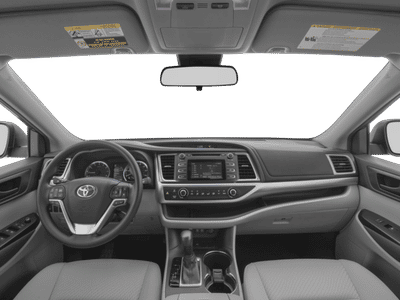 2017 Toyota Highlander — interior view
