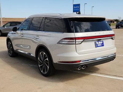 2024 Lincoln Aviator — rear three-quarter view