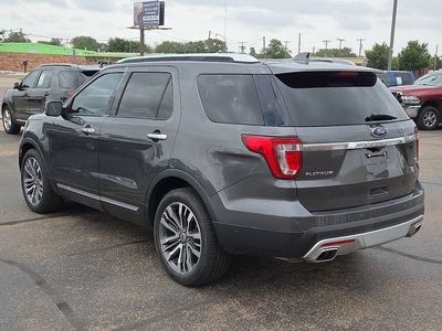 2017 Ford Explorer — rear three-quarter view