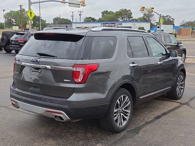 2017 Ford Explorer — interior view