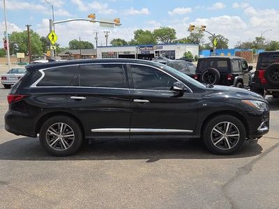 2020 INFINITI QX60 — rear three-quarter view