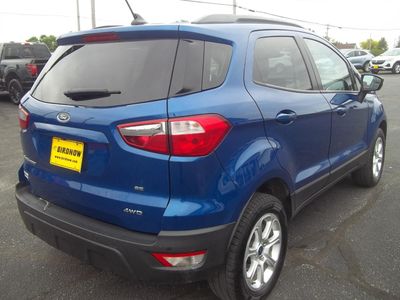 2020 Ford EcoSport — rear three-quarter view