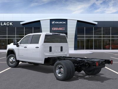 2026 GMC Sierra 3500 HD Chassis Cab — rear three-quarter view