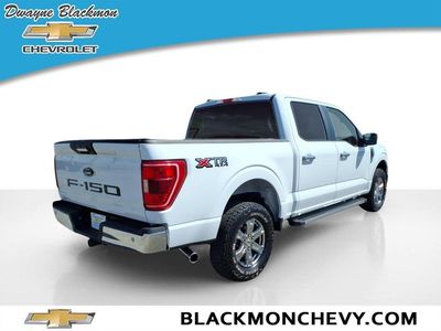 2021 Ford F-150 — rear three-quarter view