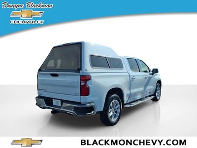 2021 Chevrolet Silverado 1500 — rear three-quarter view