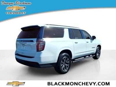 2023 Chevrolet Suburban — rear three-quarter view