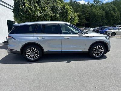 2022 Lincoln Aviator — rear three-quarter view